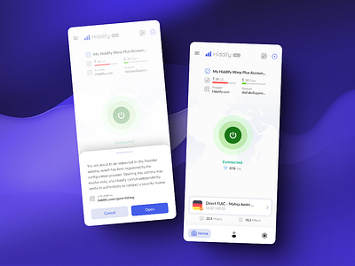 Hiddify VPN UI Redesign hiddify hiddify vpn redesign ui vpn vpn app