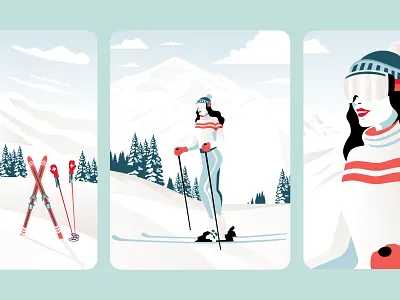 Ski Sun Valley beaver creek breckenridge graphic design illustration illustrator logo designer marketing modern mountain retro ski resort skiing sun valley vail vintage