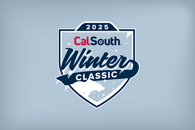 Cal South Soccer Winter Classic Tournament logo branding club sports design federation identity illustration league logo snow soccer sports team sports tournament winter youth sports