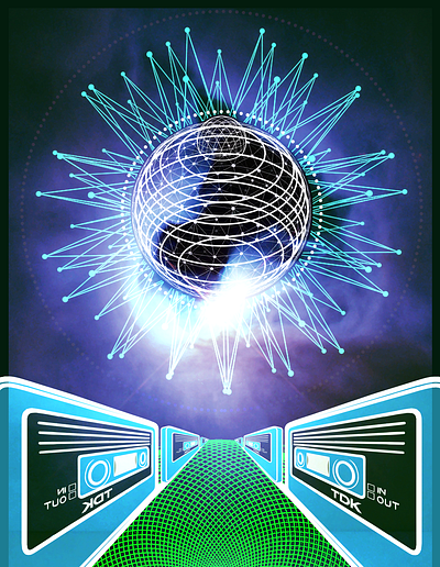 SLOPE WILD #2 EVENT POSTER commercial design event poster event promotion graphic design music festival retro music