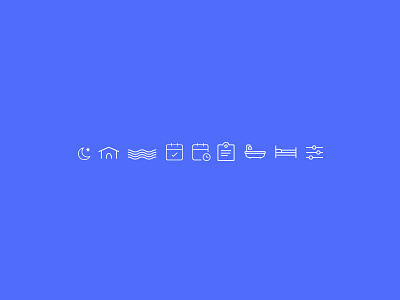 Iconography holiday iconography icons