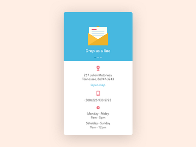 Contact us app contact dailyui ui ux