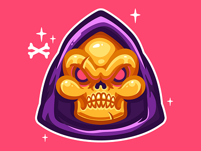 Skeletor! Sweet as Candy color funny he man heman hood skeletor skull vector