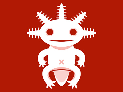 Axolotl is my spirt animal animals axolotl illustrations vector