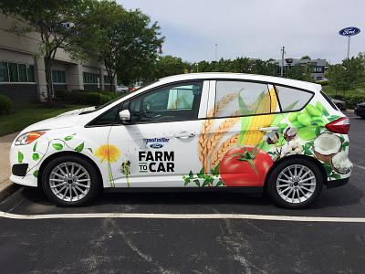 Farm to Car alltech one cmax farm to car ford motor company kentucky lexington paul miller ford vehicle wrap