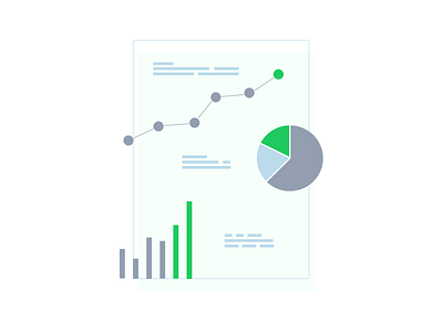 Illo analyze data illustration stats tutorial