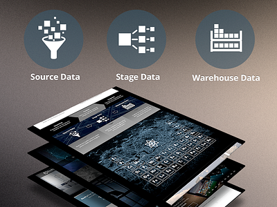 Data Process data icons inteface process tech ui warehouse webdesign