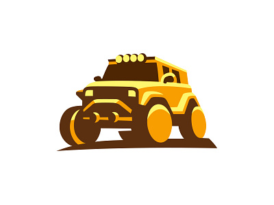 off-road car icon logo off road sign