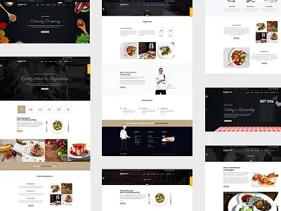 StartUp - Catering HTML5 CSS3 Bootstrap Template architecture auto shop business cargo catering cleaning construction corporate financial gardening medical trasnport