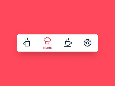 Icon set for bottom navigation 054 button clean dailyui icons material menu navigation set tab ui ux