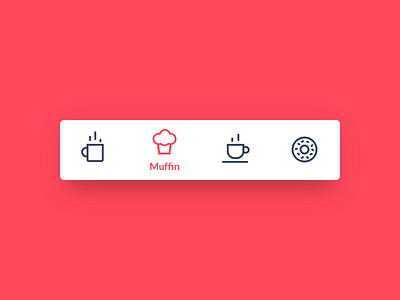 Icon set for bottom navigation 054 button clean dailyui icons material menu navigation set tab ui ux