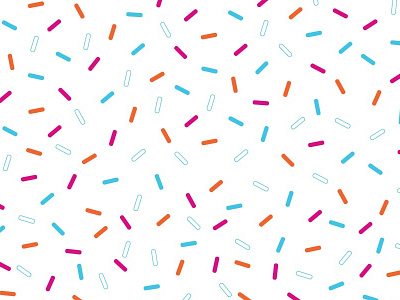 Sprinkles confetti pattern sprinkles