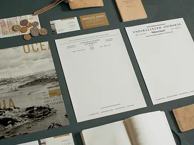 Unparalleled Stationery business cards identity letterhead photo stationery travel