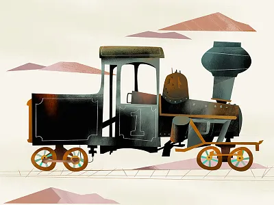 Old Western Line railroad steam engine train trains