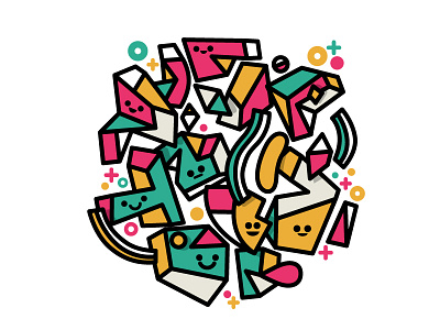 Puzzle colours design diegomarmolejo graphic illustration illustrator ilustracion marmolejo screenprint vector vectorart