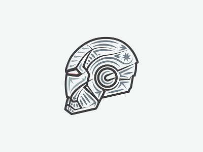 War Machine helmet illustration iron man vector war machine