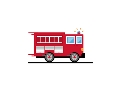 Firetruck. 2d firetruck illustration illustrator truck vehicle