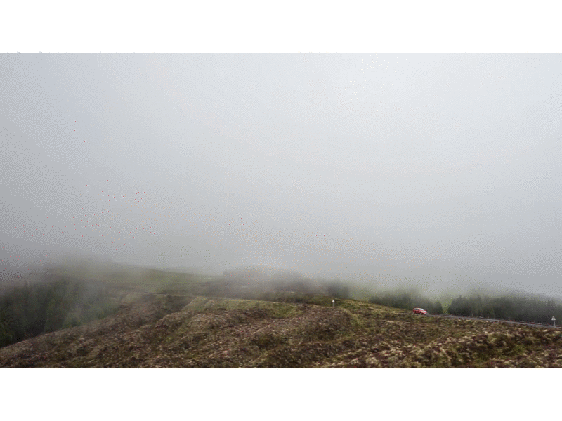 Fog, Cinemagraph #5 animated photography azores car cinegraph cinemagram cinemagraph cinemagraphs fog living photo living photography photography portugal