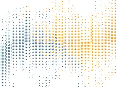 Stair well wall covering