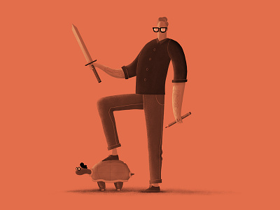 Swords and Pencils animation illustration portfolio turtle website