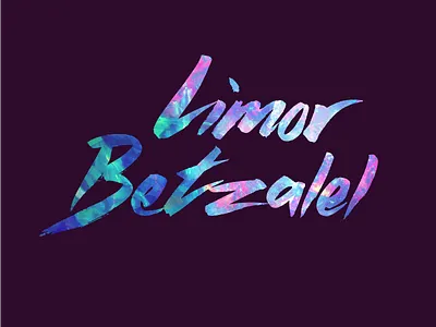 Calligraphy calligraphy hand made hebrew mask