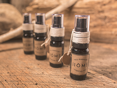 I I O M E - essential oil beard design essential label logo oil