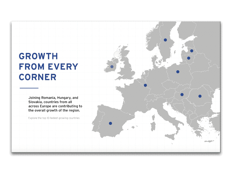 Interactive Map for Europ