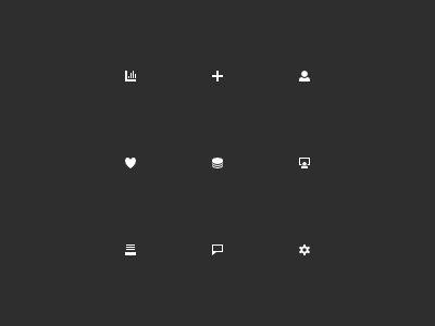 Ten Pixels icons mono small surge ui vector