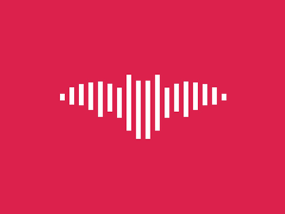 Sound wave + bat, music logo design symbol audio engineering production bat bats beat bat batman logo logo design music records label sound wave symbol mark icon wings