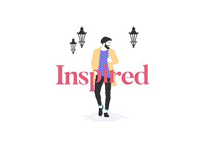 Inspired #2 design illustration inspired man minimalizm simple