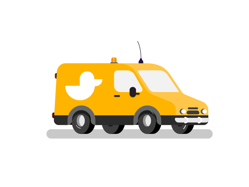 Rubberduck car care truck car drive rubberduck speed truck yellow