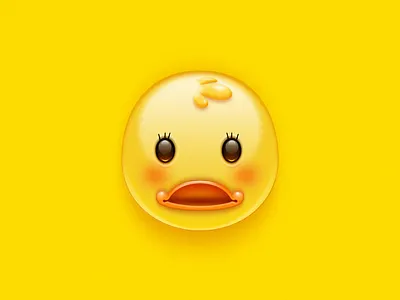 Yellow Yellow Duck cartoon duck icon