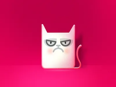 Grumpy Cat cat illstration