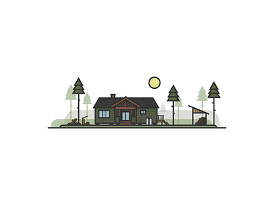 Camp illustration illustrator outdoors vector