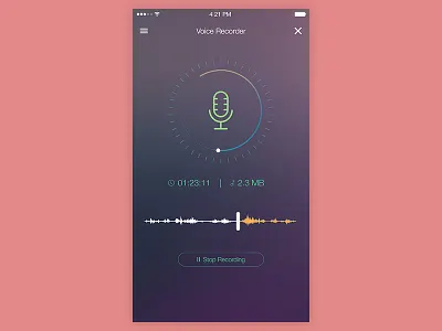Sound Recorder App Screen recorder sound