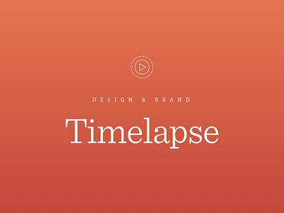 Design & Brand Buildout — Timelapse Footage animated brand design hero kps3 logo reno timelapse typography video