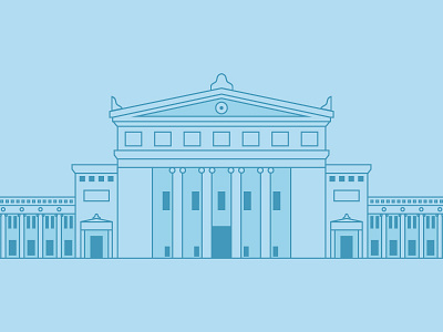 #SLDrefuel 6 of 52 — Field Museum, Chicago art building chicago columns field line museum sldrefuel
