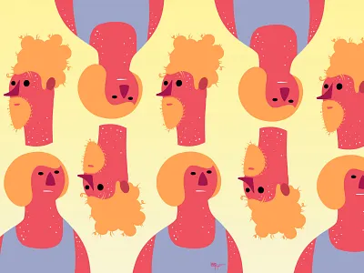 Brooklyn Wrapping Paper brand brooklyn color design digital nyc pattern people stationary style tokyo trend