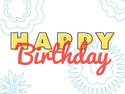 Birthday Card birthday card offset