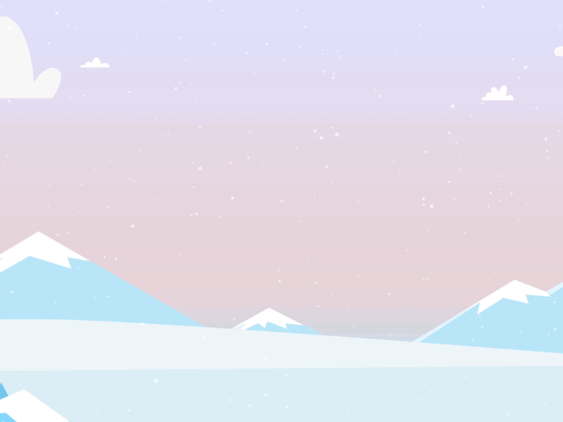 Ski race animation race ski snow sport winter