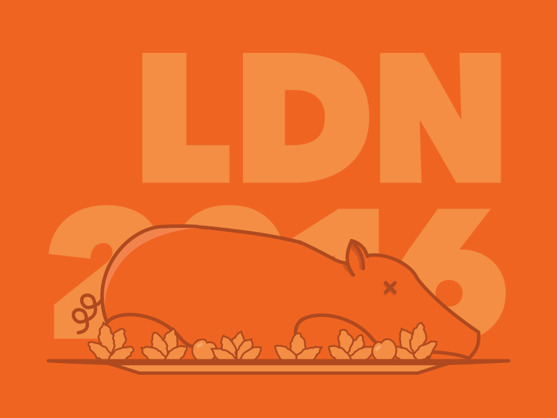 Bacon! animated animation bacon gif orange pig spiceworks