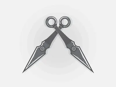 Ninja Knife illustration knife ninja ninja knife tool weapon