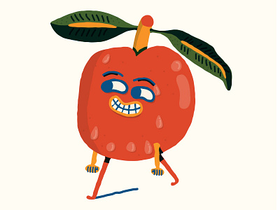 Manzana colours design diegomarmolejo graphic illustration illustrator ilustracion marmolejo screenprint vector vectorart
