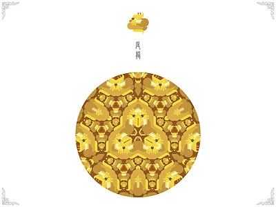 Chinese Zodiac kaleidoscope－Dragon chinese zodiac dragon kaleidoscope