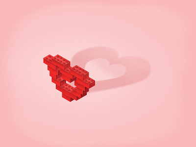 HeArt Feels art attack graphic design heart lego lego design photo manipulation