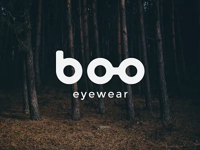 Boo boo branding eyewear forest identity logo logo design recycled wood sunglasses wood wooden