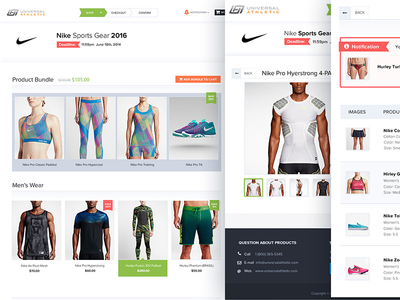 Example of Ecommerce Website Design And Development