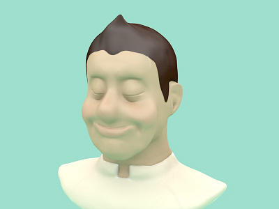 boy character cinema 4d facial expressions