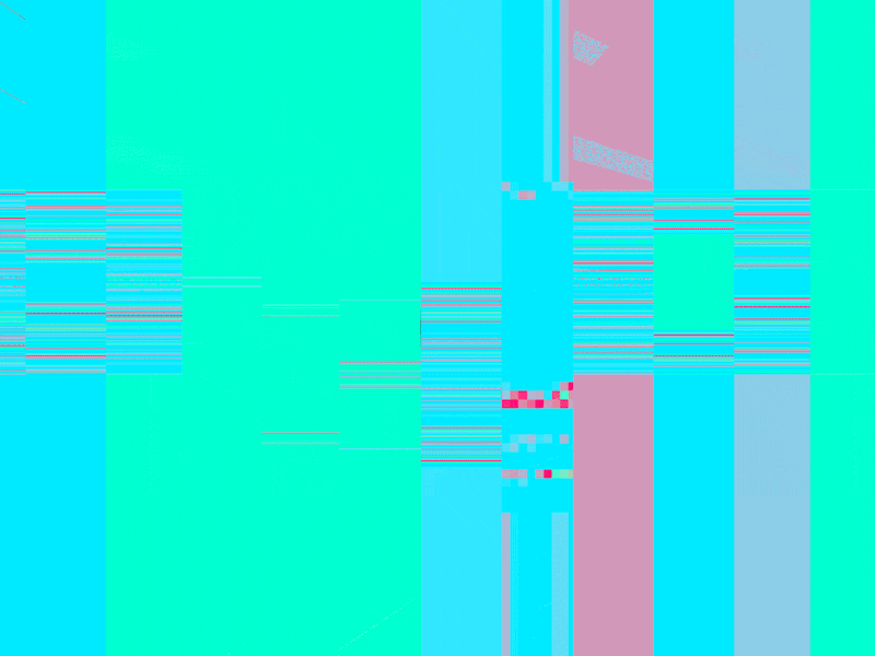 Epilepsy (spoiler warning). 3d 4d c4d cinema cyan design fuschia gif glitch motion