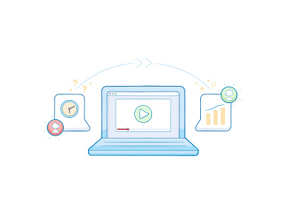 Web video computer contaazul finances message online people technology video web webinar webnar youtube